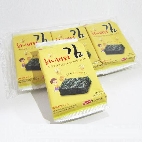 Honey butter seasoned laver | laver,seasoned laver,laver snack