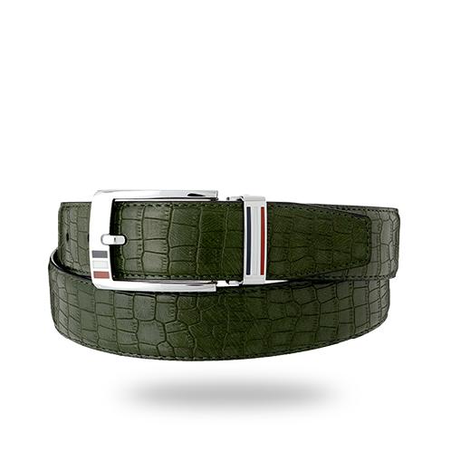 YEUNWOO cowhide Crocodile Pattern BELT x Square  Buckle | cowhide belt , fashion item , lether belt , mens belt, fashion belt,natural leather,mens gift