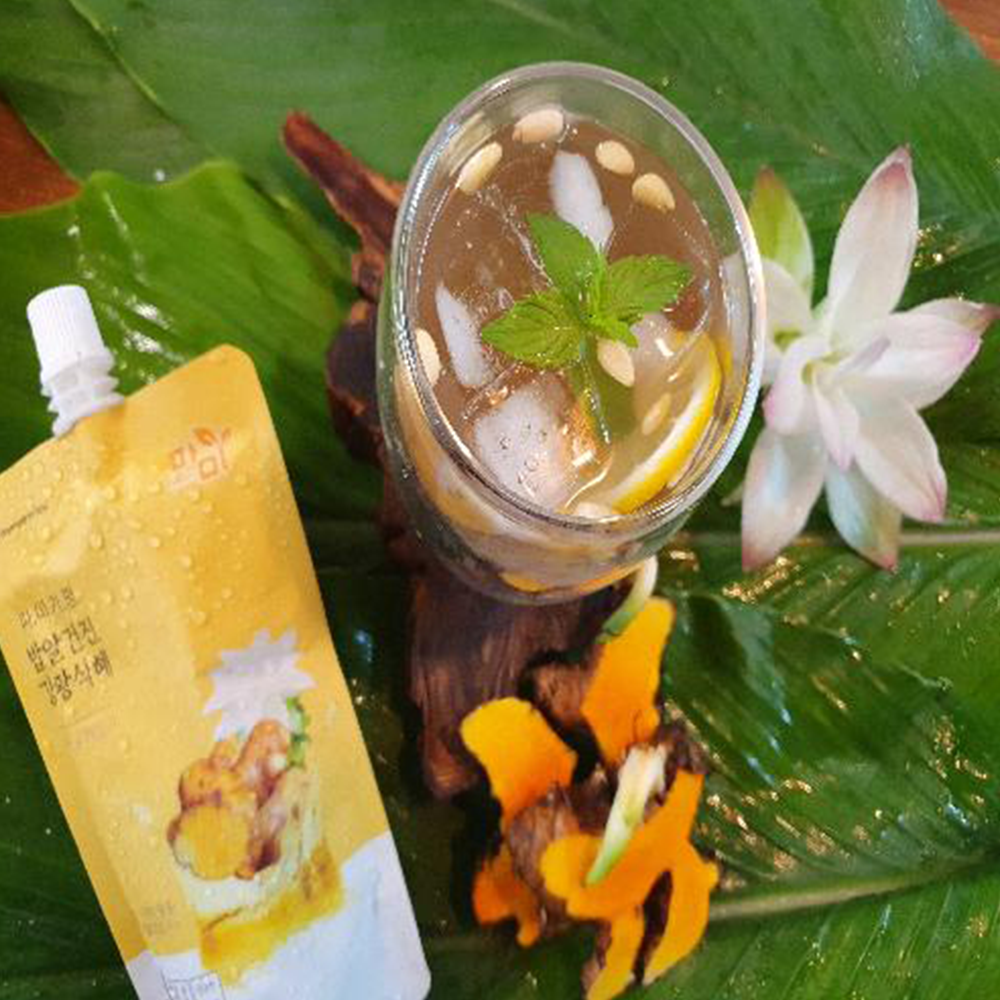 Turmeric Sikhye (no grains of rice)