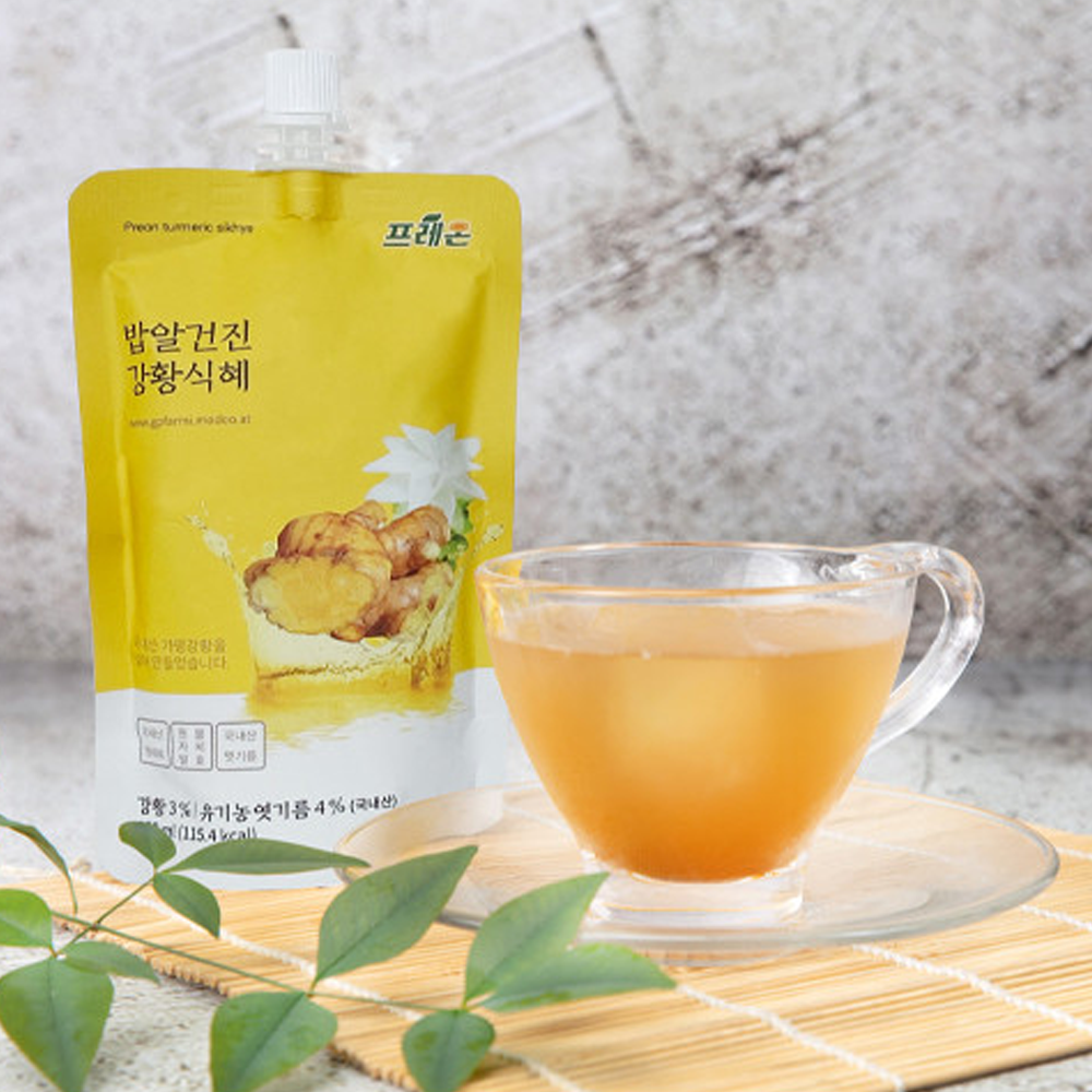 Turmeric Sikhye (no grains of rice)