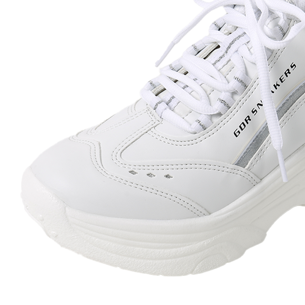 Cheerleader Platform Sneakers , K-fashion , Casual Style for Women